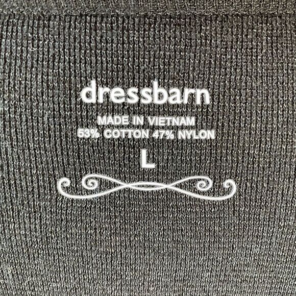 NWT Dressbarn Half Sleeve Top Size L - Picture 6 of 6